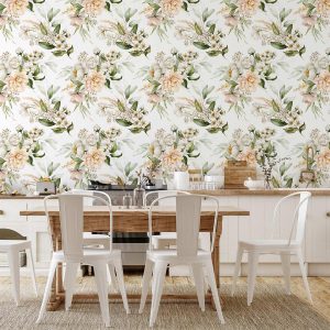 Tapisserie murale - Flowers in the Clouds