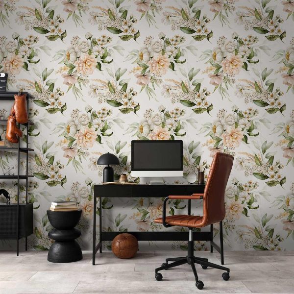 Tapisserie murale - Flowers in the Clouds