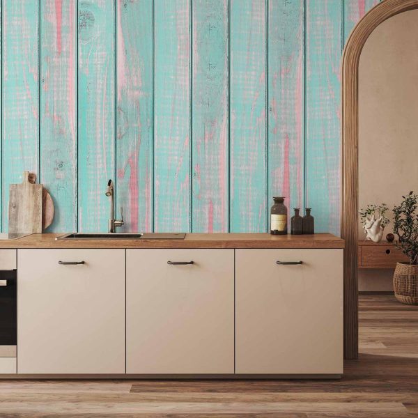 Tapisserie murale - Peppermint clouds