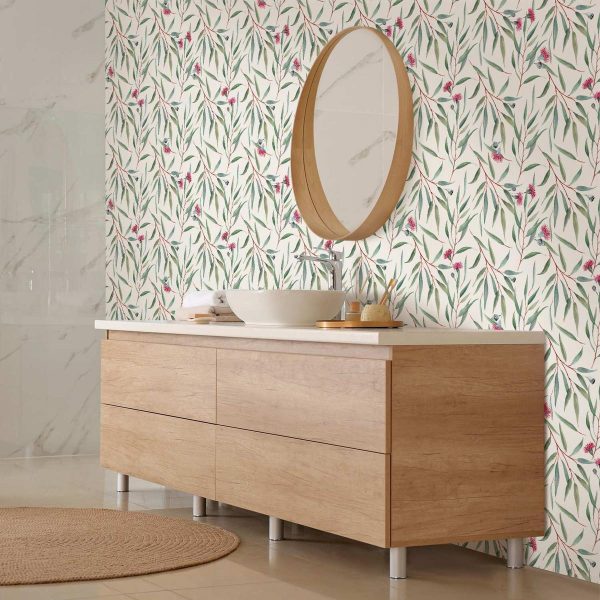 Tapisserie murale - Pink Flower Buds