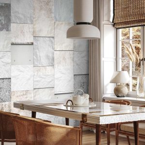 Tapisserie murale - Stone triptych