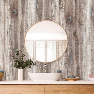 Tapisserie murale - Stylish Wood