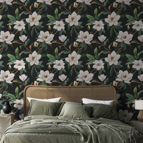 Tapisserie murale - White Magnolias