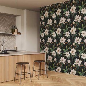 Tapisserie murale - White Magnolias