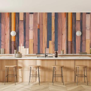 Tapisserie murale - Wooden Alliance