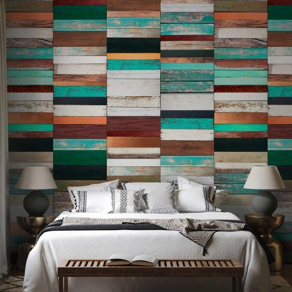 Tapisserie murale - Wooden structure